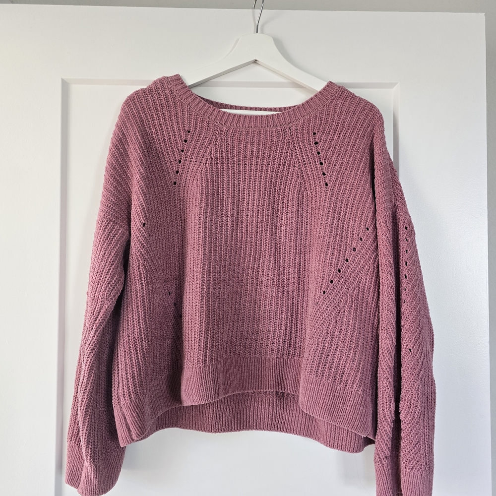 SO Women's Mauve Knit Sweater